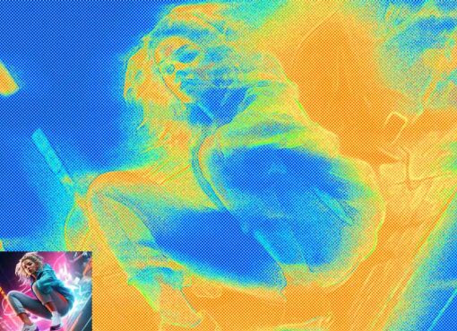 Infrared Thermal Photoshop Action - Image 2