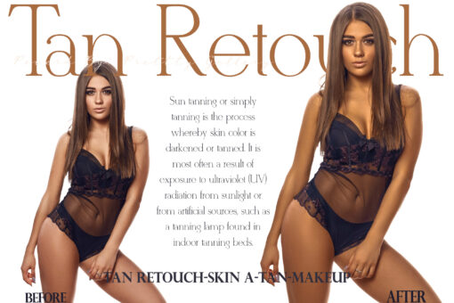 12 Tan Retouch Lightroom Presets, Beauty Mobile Preset, Makeup - Image 3