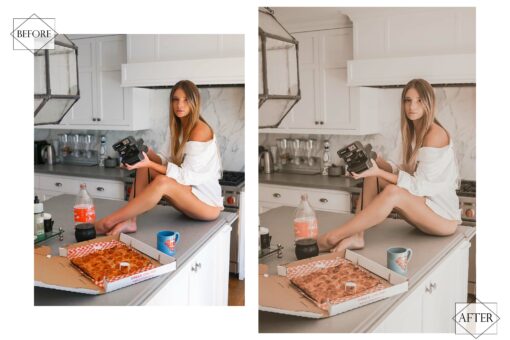 12 Pale Brown Lightroom Presets, Soft Mobile Preset, Brownie - Image 3