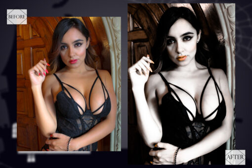12 Hot Halloween Lightroom Presets, Sexy Moody Preset, Erotic - Image 3
