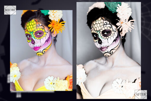 12 Hot Halloween Lightroom Presets, Sexy Moody Preset, Erotic - Image 5