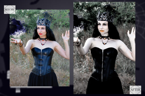 12 Hot Halloween Lightroom Presets, Sexy Moody Preset, Erotic - Image 9