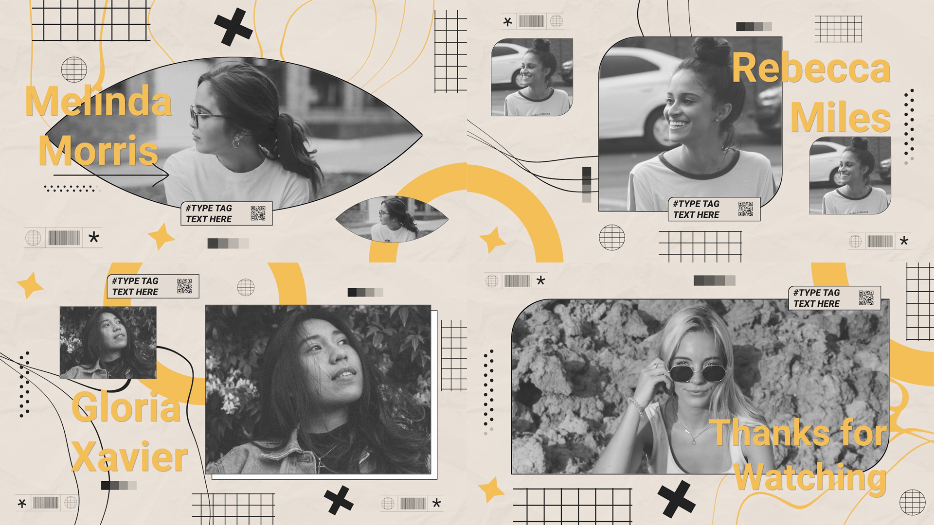 Inspiration Slides Premiere Pro template - FilterGrade