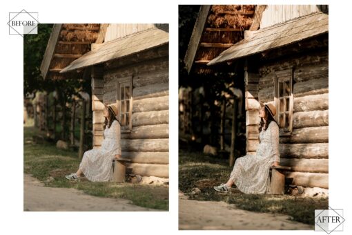 12 Farmhouse Lightroom Presets, Farmstead Preset, Green Autumn - Image 2