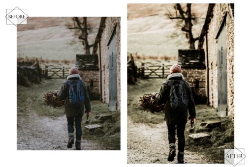12 Farmhouse Lightroom Presets, Farmstead Preset, Green Autumn - Image 8