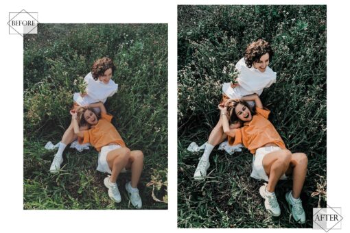 12 Happy Life Lightroom Presets, Orange Green Preset, Bright - Image 3