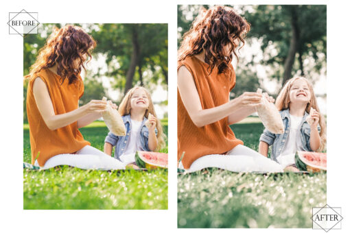 12 Happy Life Lightroom Presets, Orange Green Preset, Bright - Image 5