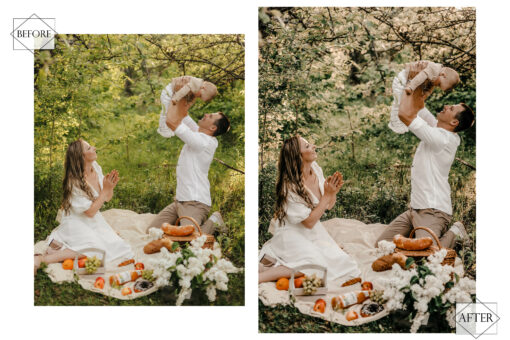 12 Happy Life Lightroom Presets, Orange Green Preset, Bright - Image 8
