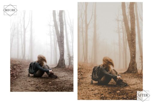 13 Popular Autumn Photoshop Actions, Orange Fall ACR Preset, - Image 2