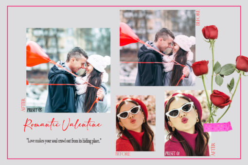 12 Romantic Valentine Photoshop Actions, Lovely ACR Preset, - Image 3
