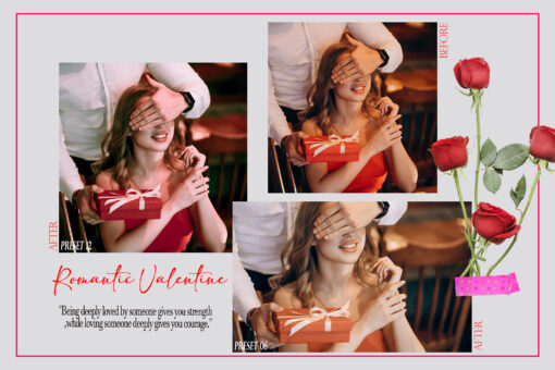 12 Romantic Valentine Photoshop Actions, Lovely ACR Preset, - Image 9