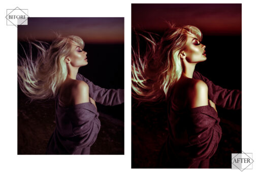 12 Lovely Date Photoshop Actions, Moody ACR Preset, Red Filter, - Image 5