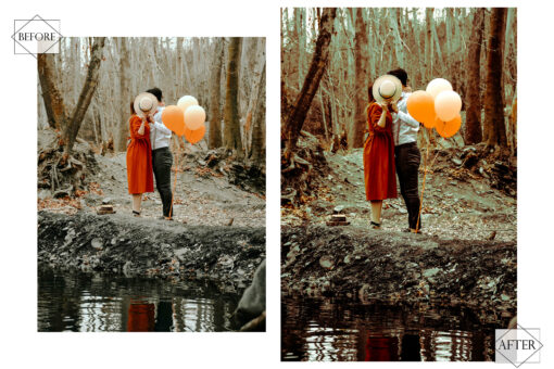 12 Lovely Date Photoshop Actions, Moody ACR Preset, Red Filter, - Image 9