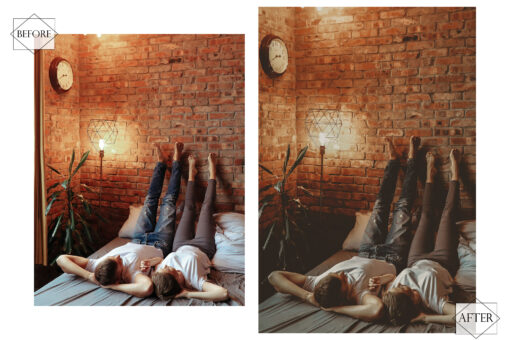 12 Photoshop Actions, Rustic Cottage Ps Action, Moody ACR Preset, - Image 5