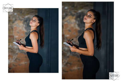 12 Photoshop Actions, Rustic Cottage Ps Action, Moody ACR Preset, - Image 7