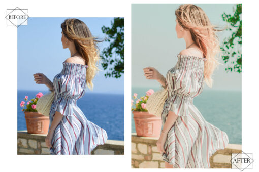 13 Mobile Lightroom Presets, Pastel Ocean Mobile Preset, Beach - Image 2
