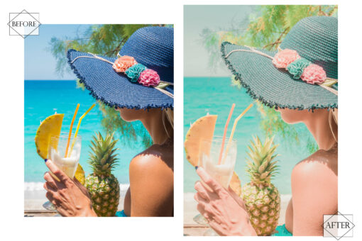 13 Mobile Lightroom Presets, Pastel Ocean Mobile Preset, Beach - Image 3