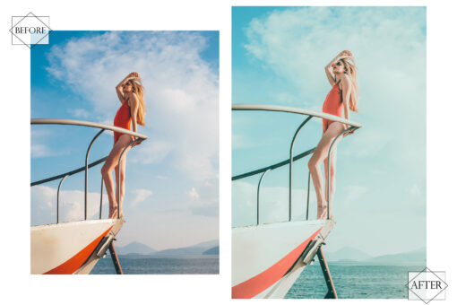 13 Mobile Lightroom Presets, Pastel Ocean Mobile Preset, Beach - Image 8