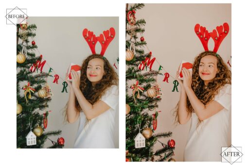 12 Mobile Lightroom Presets, Wonder Xmas Mobile Preset, Moody - Image 7