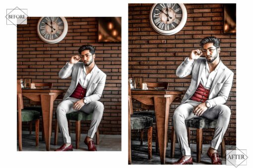 12 Mobile Lightroom Presets, Dreamboat Man Mobile Preset, Fashion - Image 2