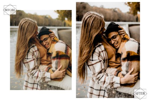 12 Mobile Lightroom Presets, Hold Me In The Fall Mobile Preset, - Image 2