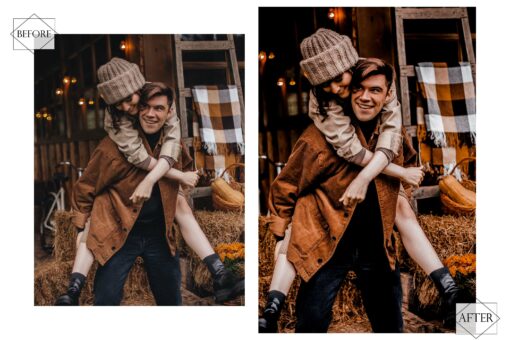 12 Mobile Lightroom Presets, Hold Me In The Fall Mobile Preset, - Image 4