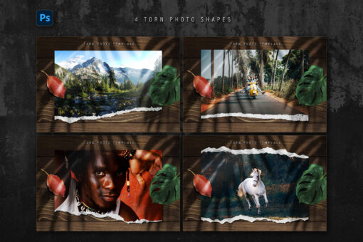 Torn Photo Template - Image 2