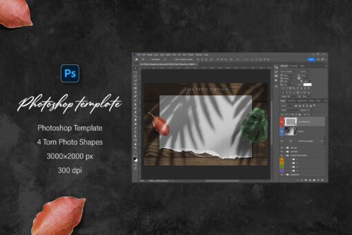 Torn Photo Template - Image 3