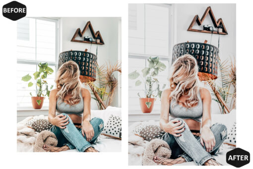 12 Chic Ivory Lightroom Presets, Interior Mobile Preset, Bright - Image 2