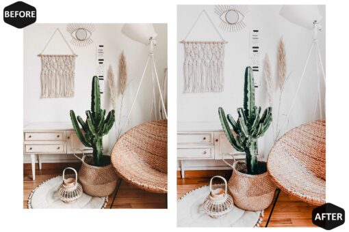 12 Chic Ivory Lightroom Presets, Interior Mobile Preset, Bright - Image 6