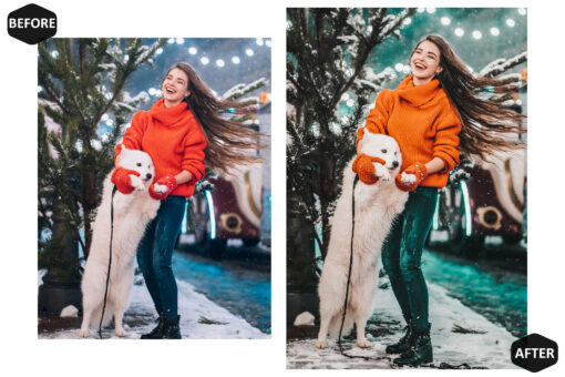 12 Christmas Photoshop, Happy Xmas Ps Action, Bright ACR Preset - Image 2