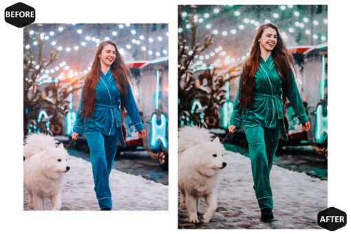 12 Christmas Photoshop, Happy Xmas Ps Action, Bright ACR Preset - Image 7