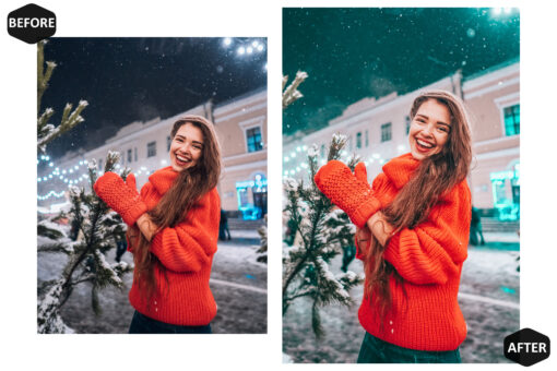 12 Christmas Photoshop, Happy Xmas Ps Action, Bright ACR Preset - Image 4