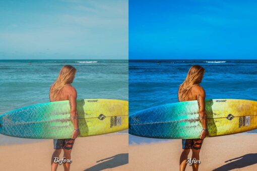 30 Chic Blues Lightroom Presets Bundle - Image 10