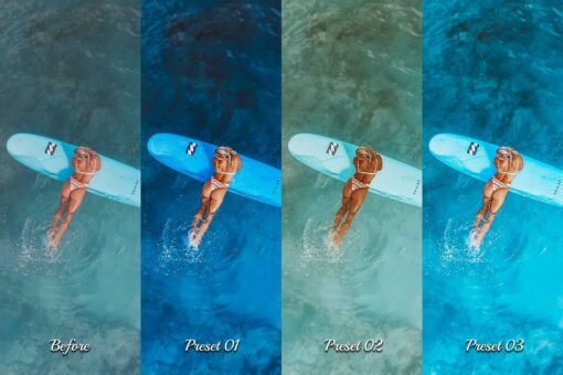 30 Chic Blues Lightroom Presets Bundle - Image 7