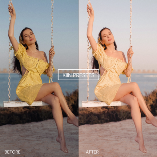SUNSET Lightroom Presets Warm Light Sunset Beach Preset - Image 8