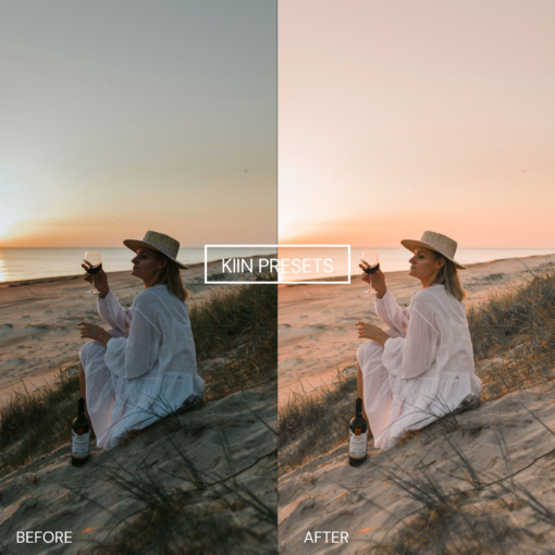 SUNSET Lightroom Presets Warm Light Sunset Beach Preset - Image 7