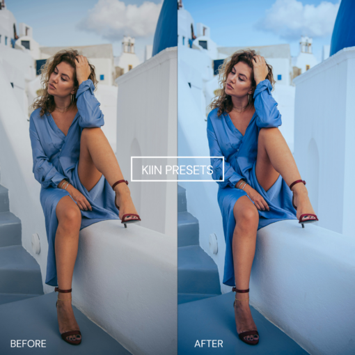 BLUE Lightroom Presets Blogger Presets Spring Summer Presets - Image 4