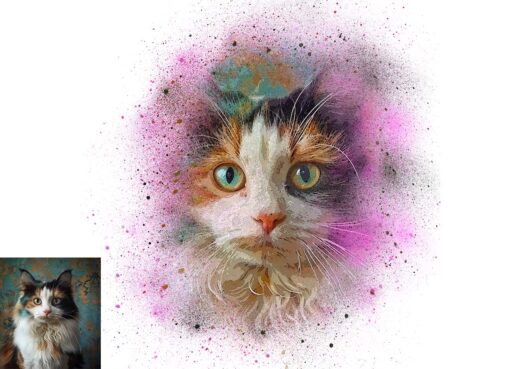 Pets Painting Photo Effect - Image 3