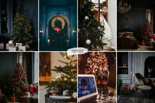 10 Tinsel & Twinkle Christmas Lightroom Presets - Image 3
