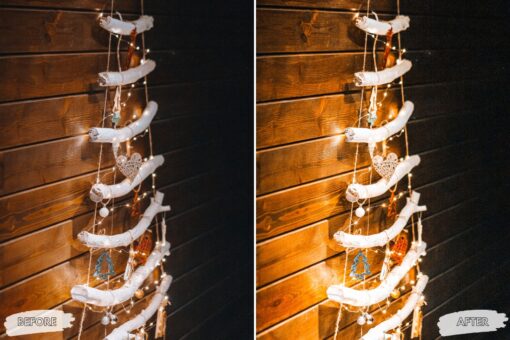 10 Tinsel & Twinkle Christmas Lightroom Presets - Image 6