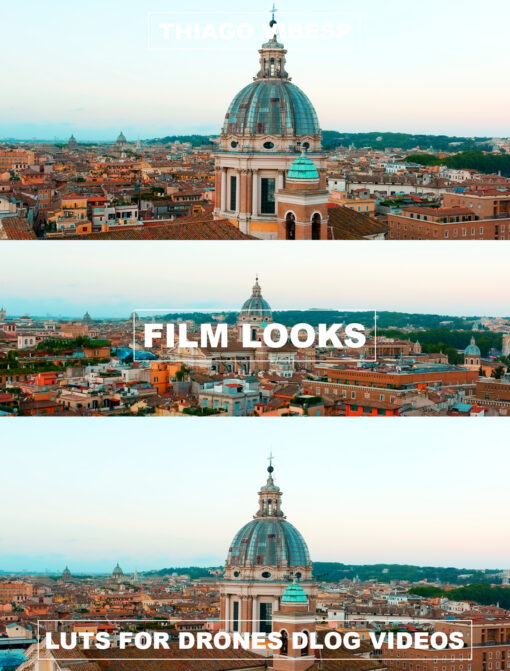 4 Must-Have LUTs for D-Log Drone Videos