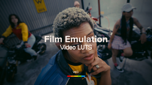 Cinematic film emulation video LUT color grade vol.1