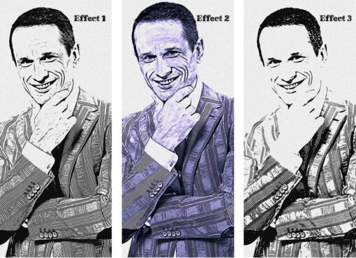 Sketch Portrait Photoshop Action - Image 10