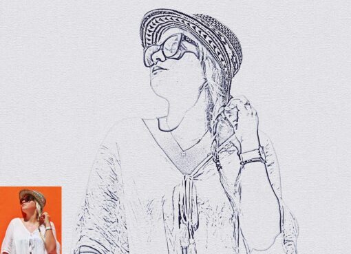 Modern Pencil Sketch Photoshop Action - Image 10