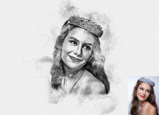 Pen Drawing Photoshop Action - Image 4