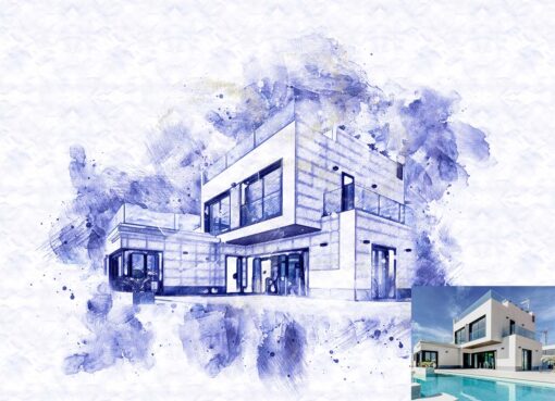 Watercolor Paint Effect Photoshop Action - Image 5