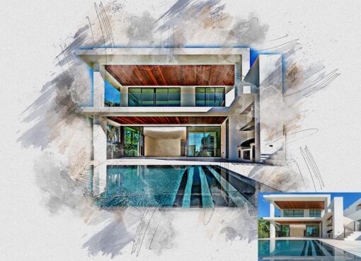 Architecture Painting Photoshop Action - Image 5
