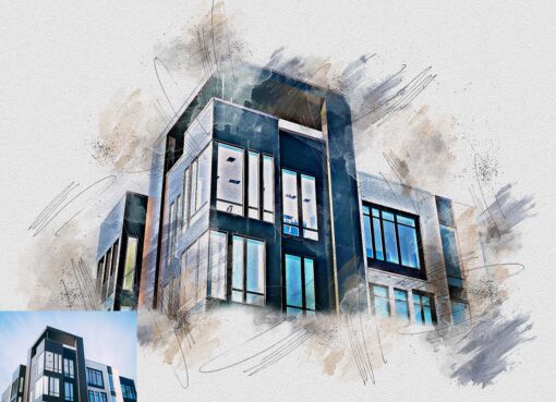 Architecture Painting Photoshop Action - Image 7