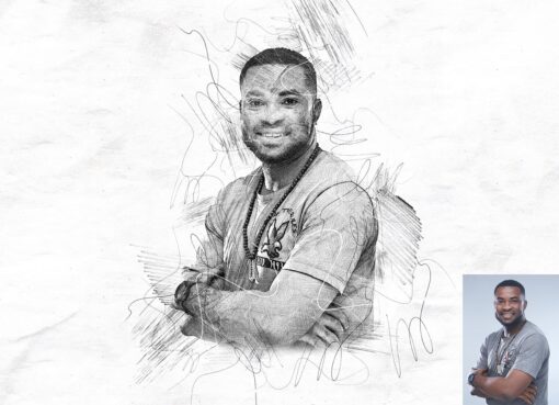 Sketch Portrait Art Photoshop Action - Image 5